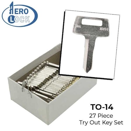 Aerolock Code Series- 101K-175K - 27 Keys AER-TO14